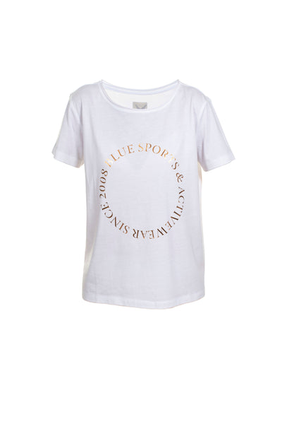 Aiko Print Tee - metallic Print