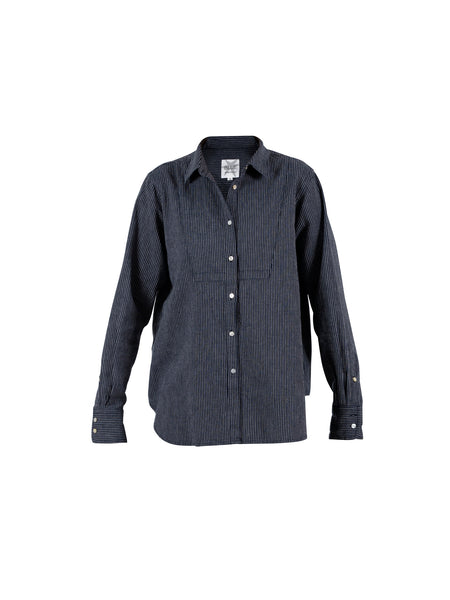 Alberta Shirt - Navy Grey/Grey
