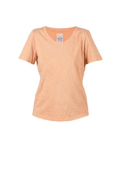 Andrea Flamé Tee - Soft Melon