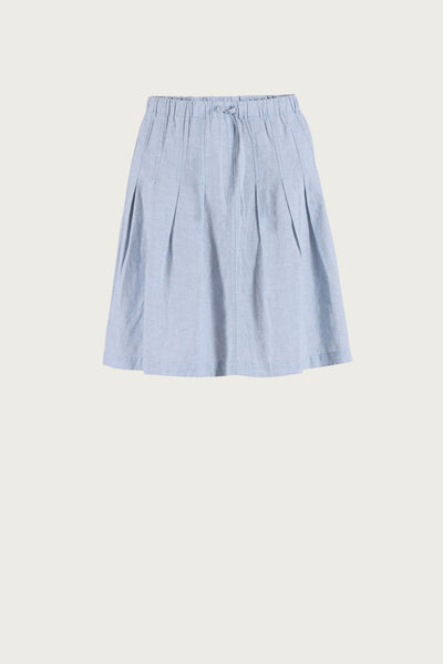 Anemone linen Skirt - Heaven Melange