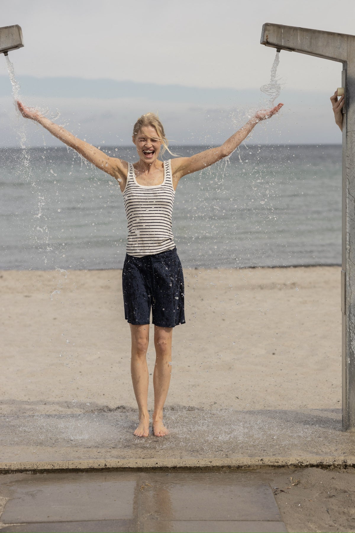 Linka softtouch Shorts - New Navy