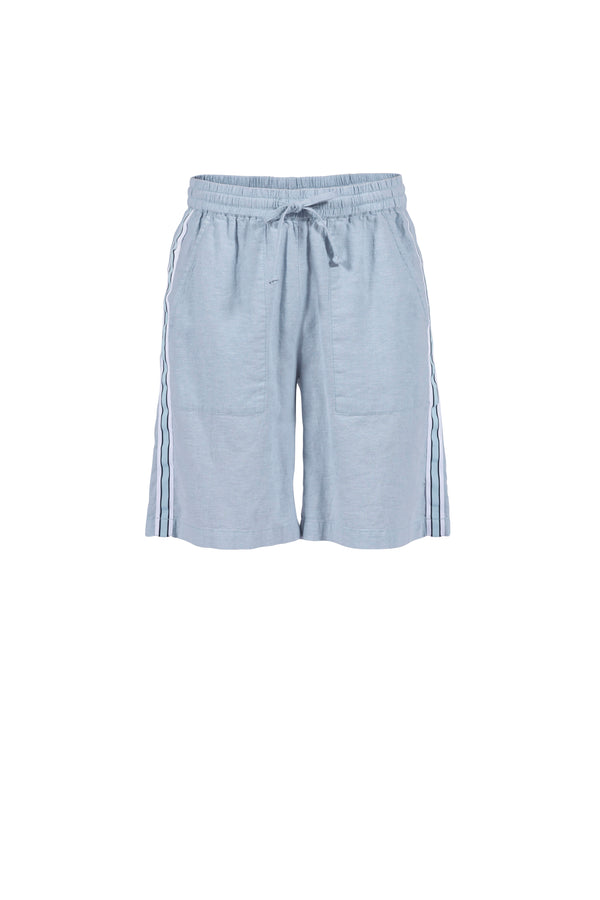 Antonie cotton/linen Long Shorts - Heaven