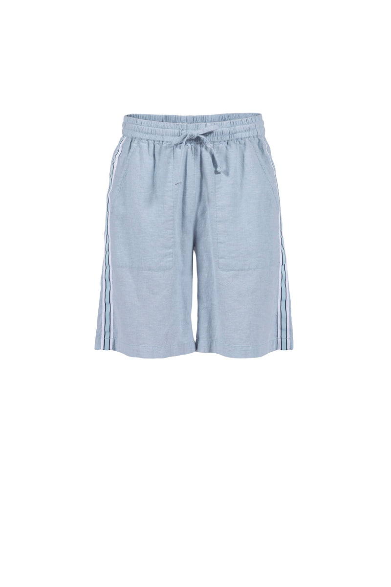 Antonie cotton/linen Long Shorts - Heaven