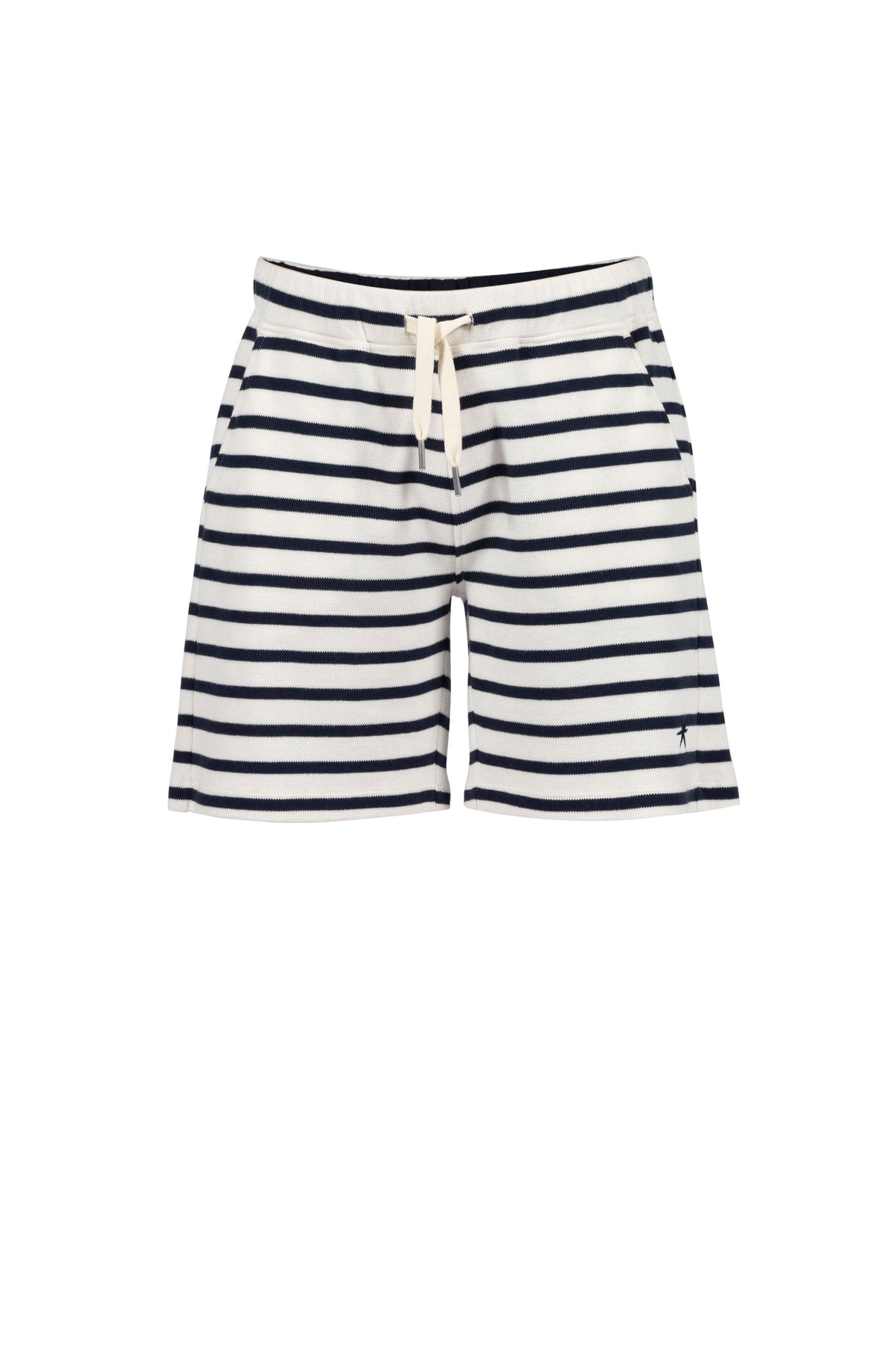 Barbara Bermudas - Ecru/New Navy