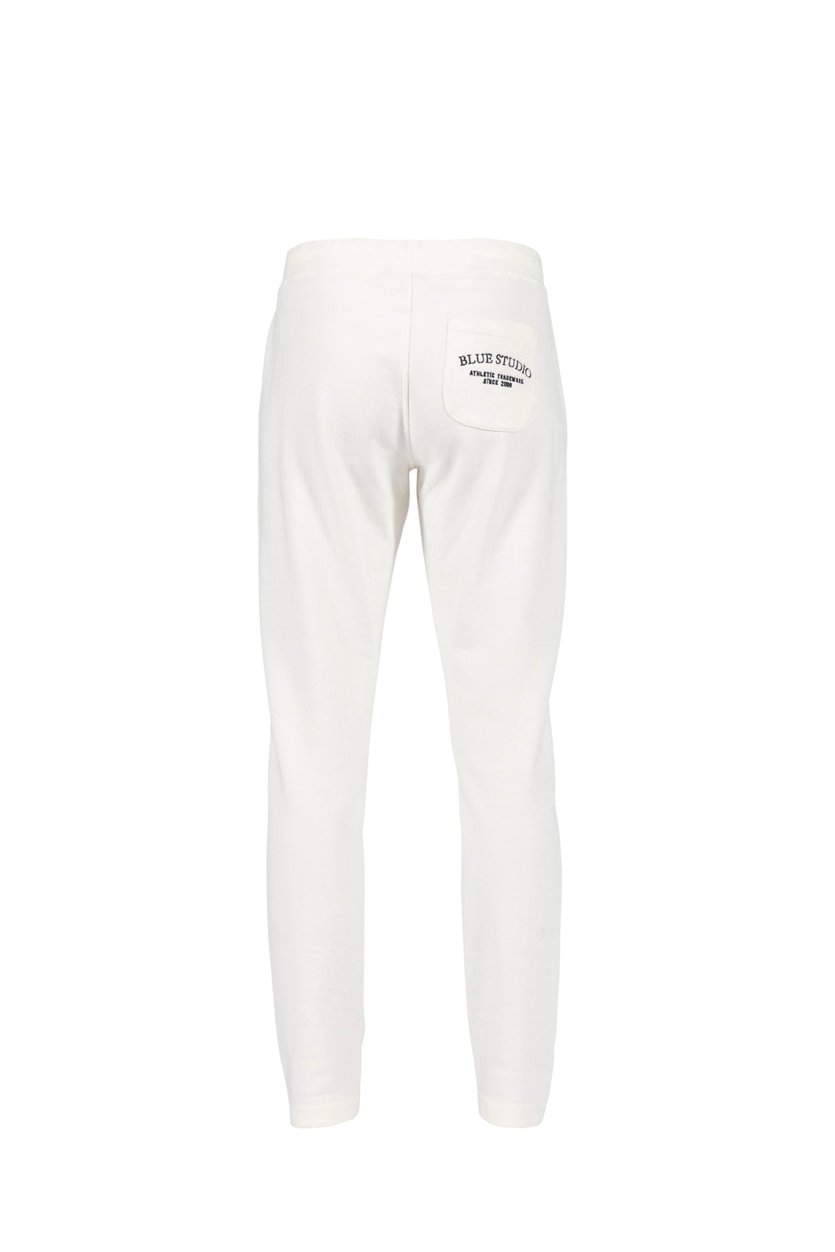 Blue icon Sweatpants - Cream