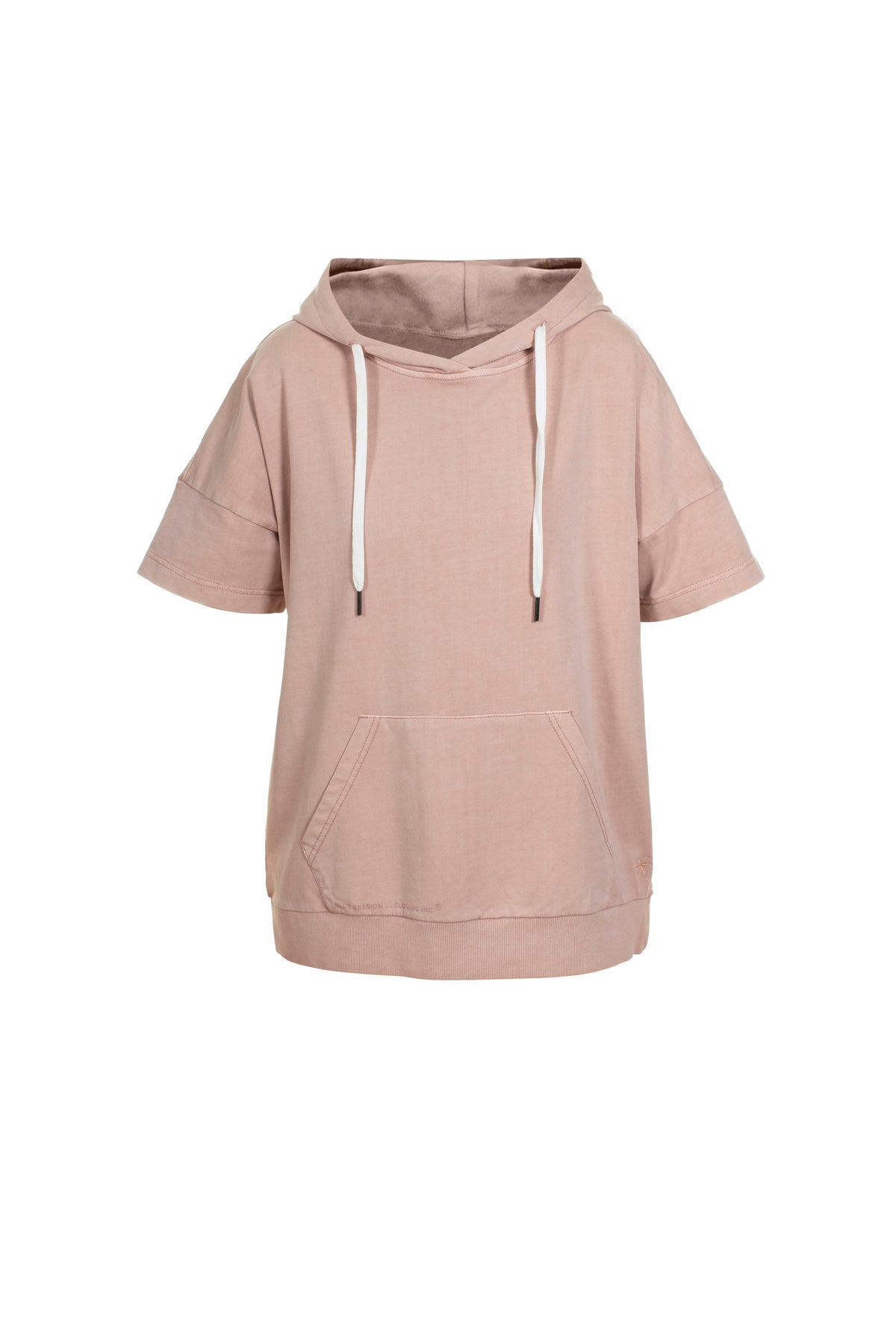 Boa Hooded Blouse - Smoked Powder