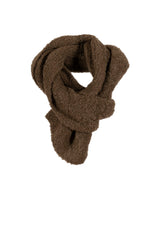 Cabena Boucle Knit Scarf - Hunter Green