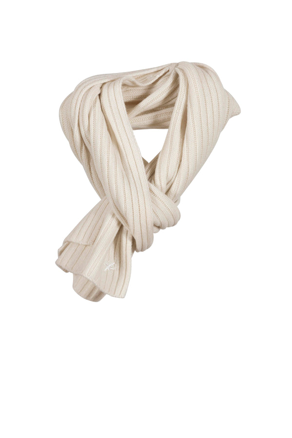 Cacia Wool Scarf - Ecru