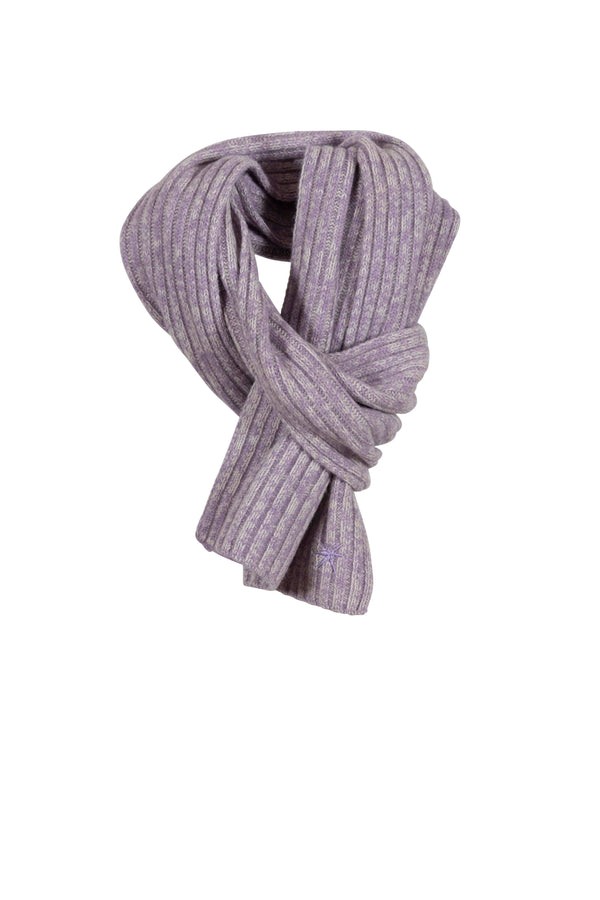 Cacia Wool Scarf - Thistle Melange