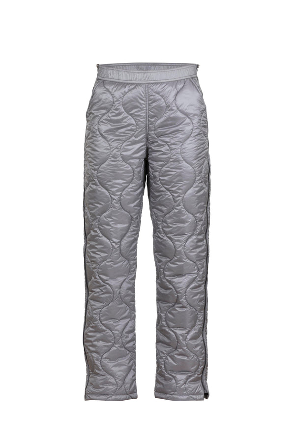 Caitly Quilt Pants - Iron Grey