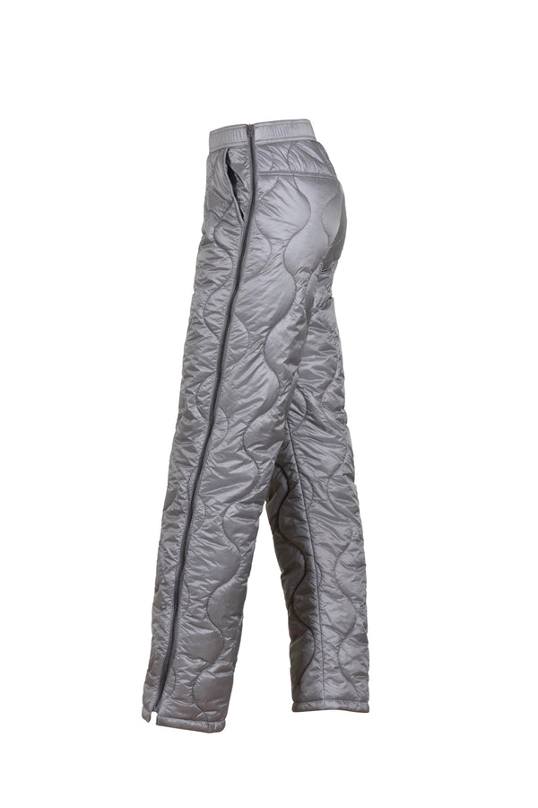 Caitly Quilt Pants - Iron Grey