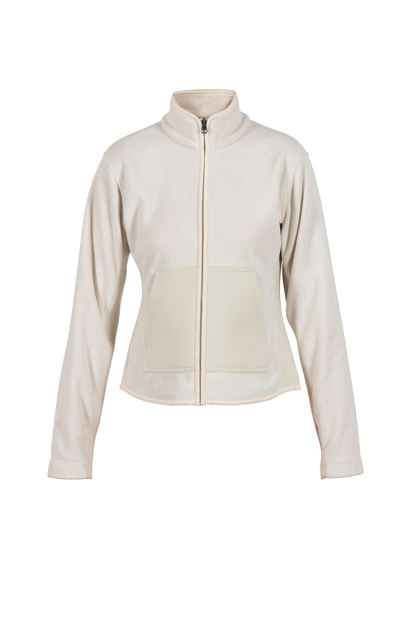 Calista Fleece Jacket - Chalk