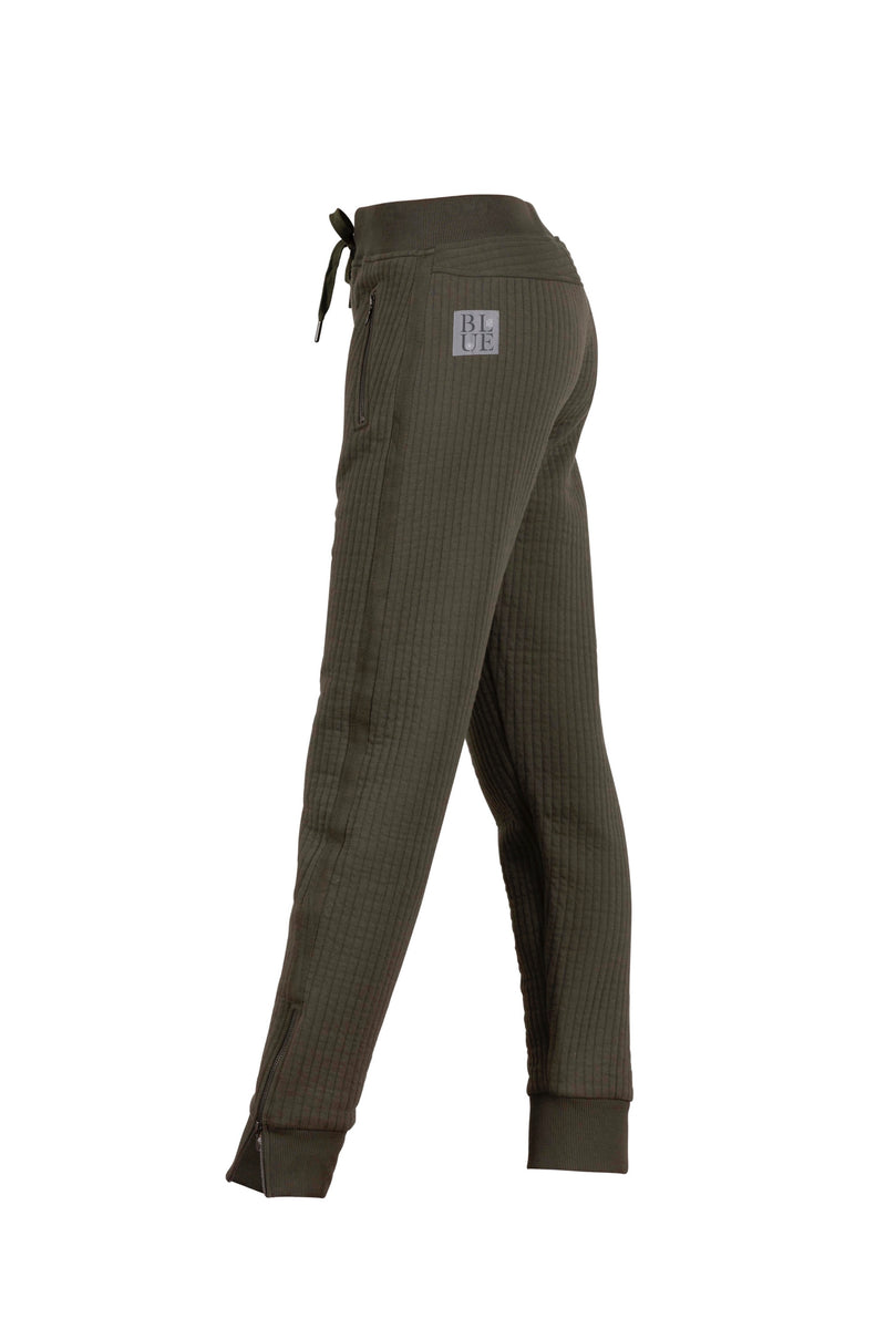 Camille Quilt Pants - Hunter Green