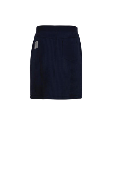 Camille Quilt Skirt - New Navy