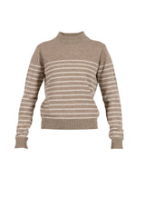 Caren Wool Knit - Camel Melange