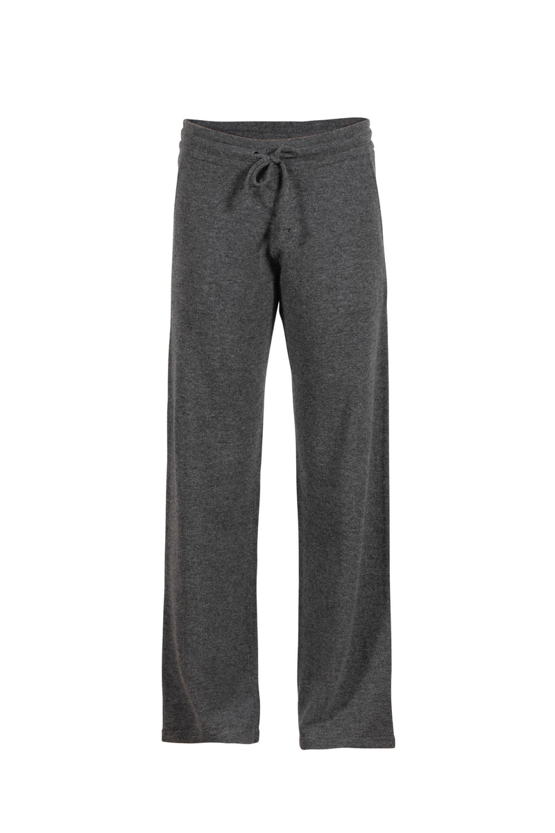 Carina Wool Trousers - Iron Grey Melange