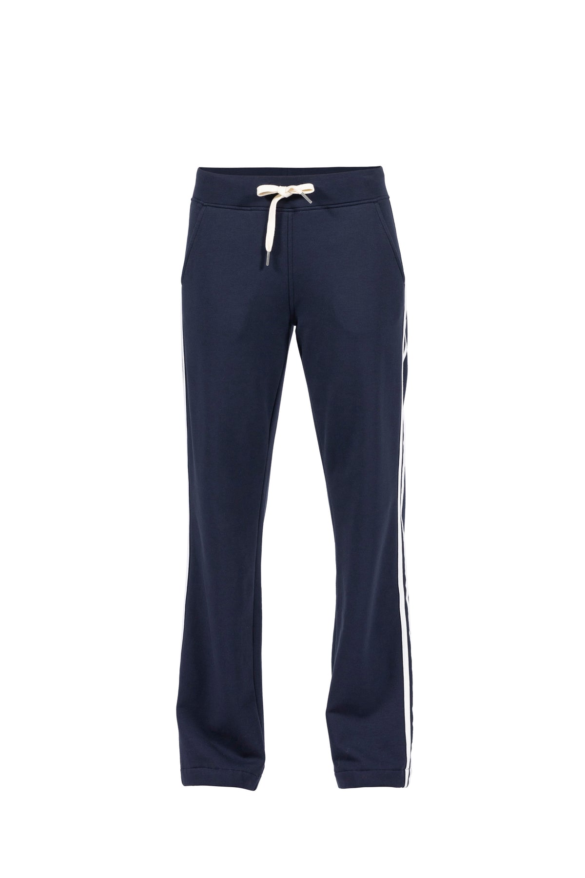Carla Wide Sweatpants - New Navy
