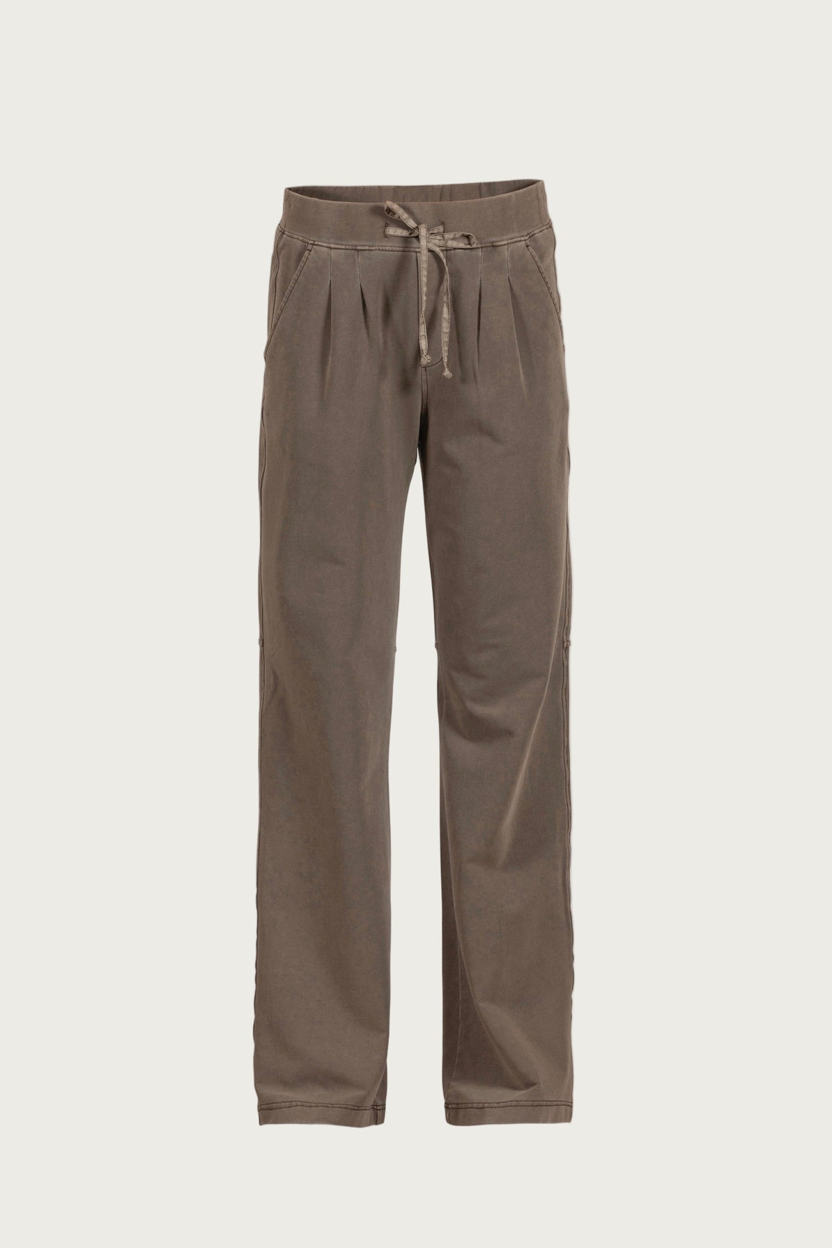 Carol Jersey Pants - Dusty Brown