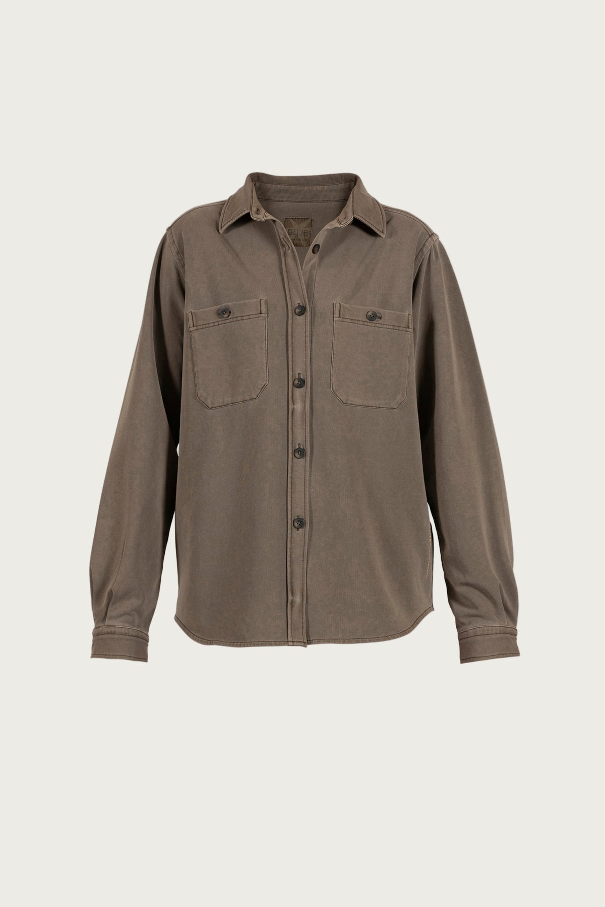 Carol Jersey Shirt - Dusty Brown