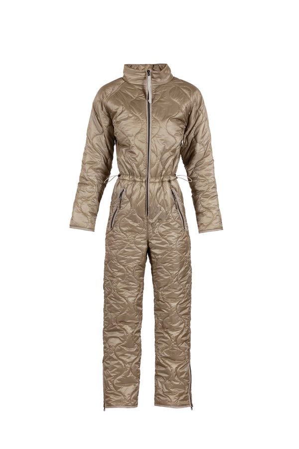 Casa Quilt Jumpsuit - Light Camel