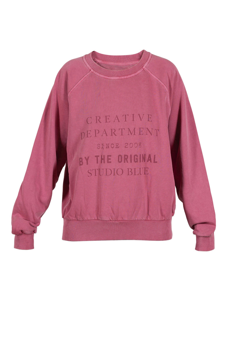 Catarina Crewneck Sweat - Raspberry