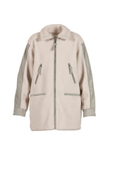 Cesi Teddyfleece Coat - Chalk