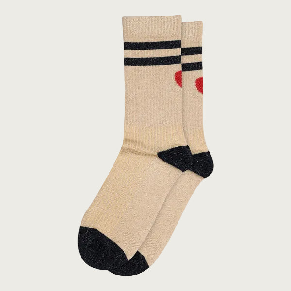 Elga Socks (12-79755-753) - Champagne Beige