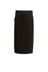 Charleen Stretch Skirt - Dusty Brown