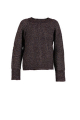 Charlie Chunky Knit Dark - Thistle Melange