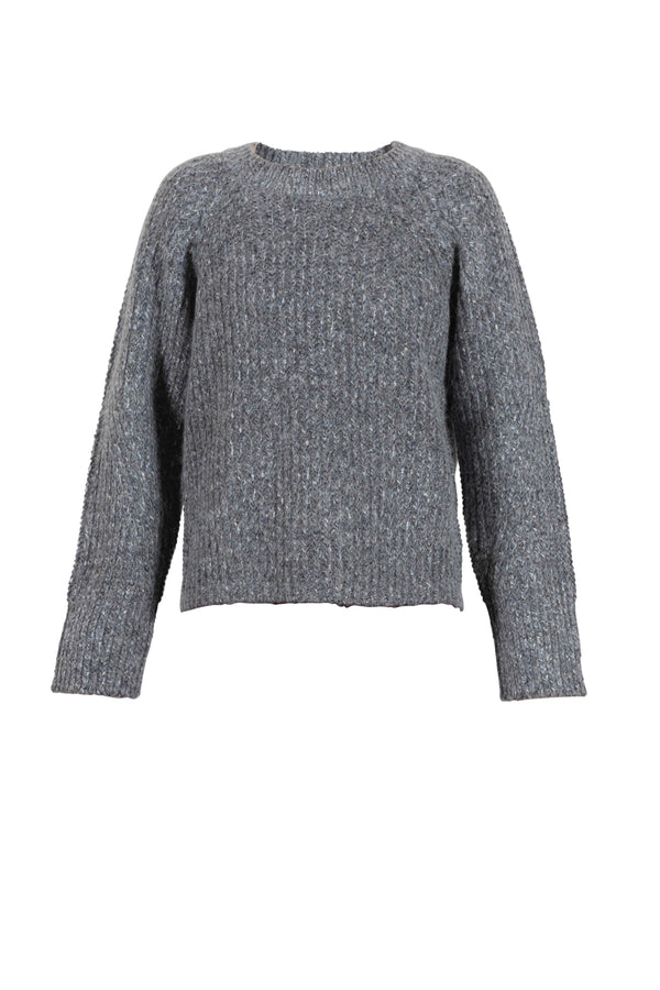 Charlie Chunky Knit - Ultimate Grey Melange