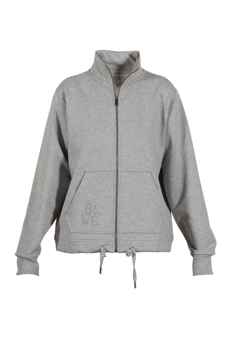 Chili Sweat Jacket - Grey Melange