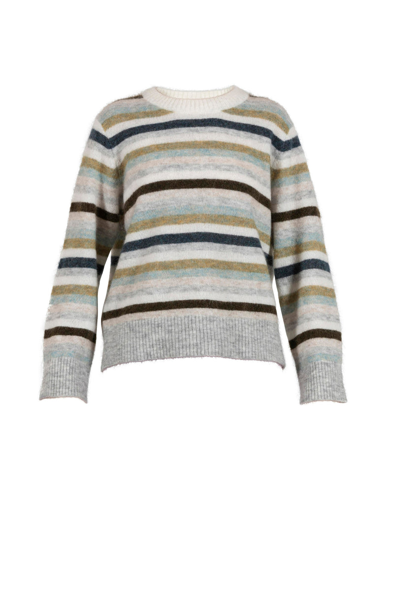 Cindy Striped Knit - Multistripe