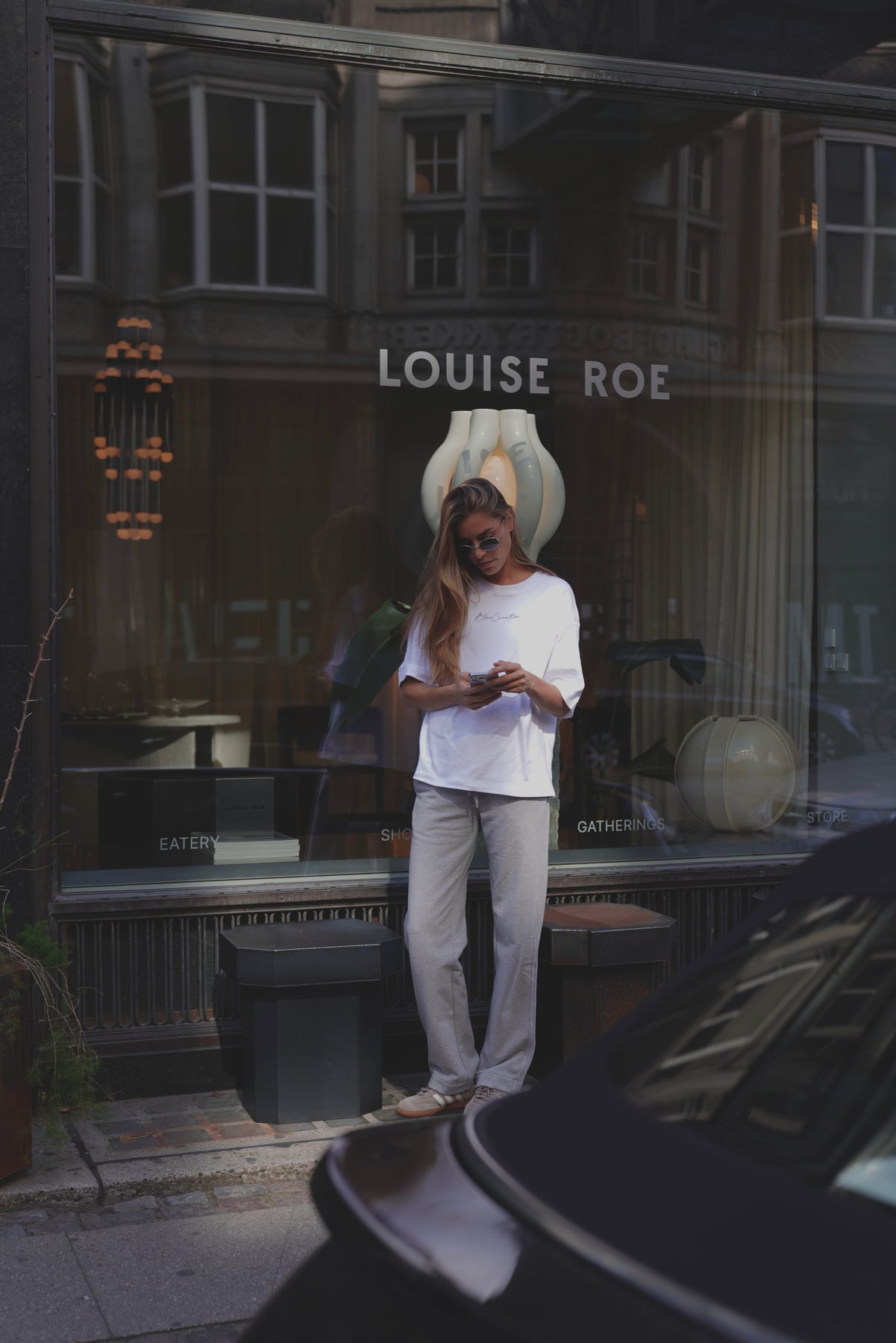 Carly Pants - Grey Melange