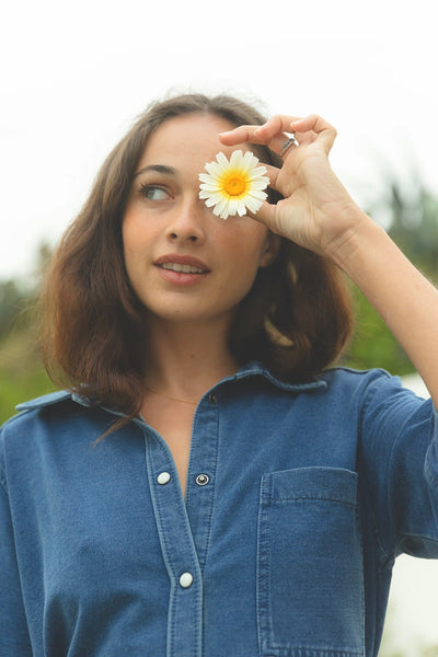 Dac Denim Dress - Denim Blue