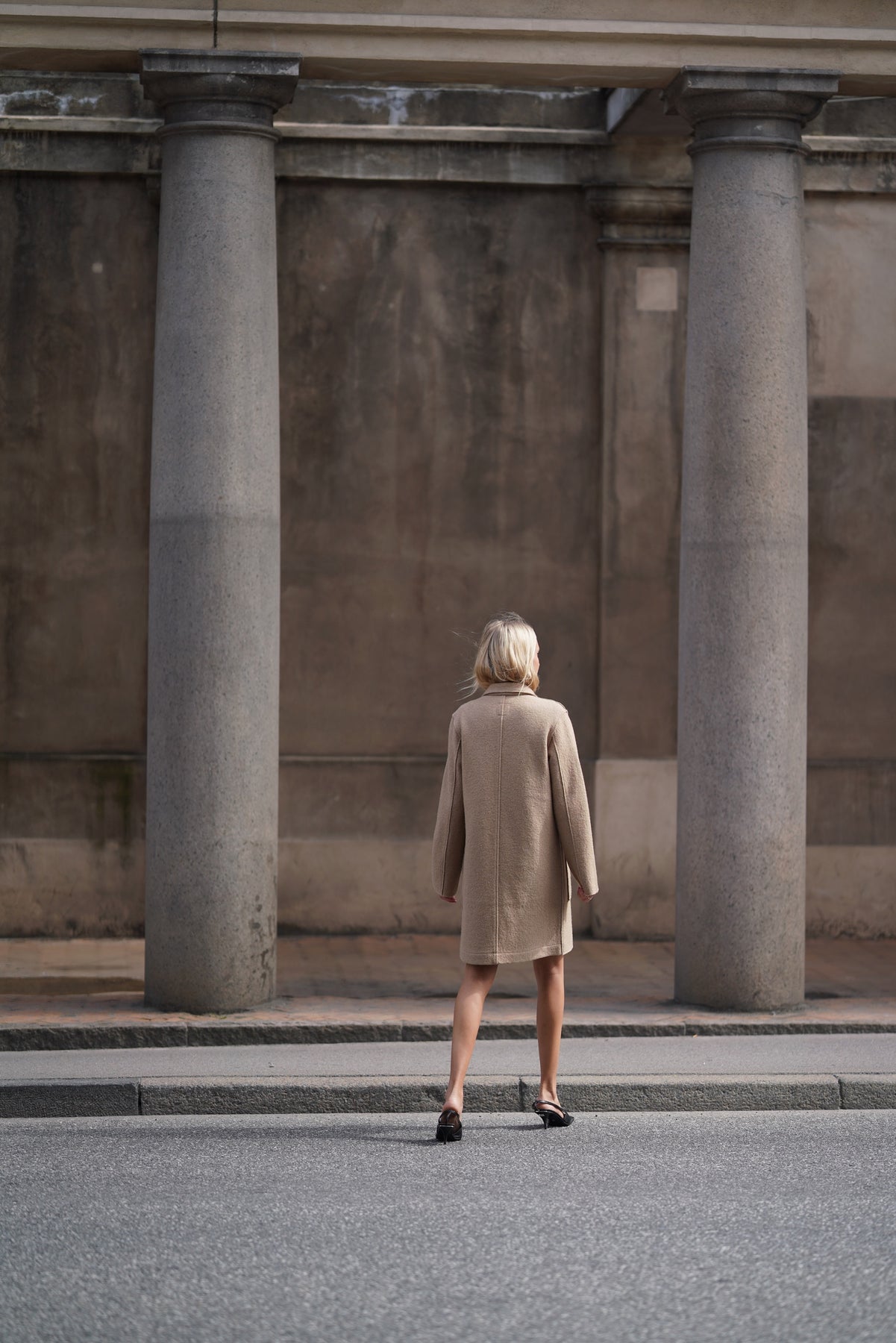 Madonna Coat - Beige
