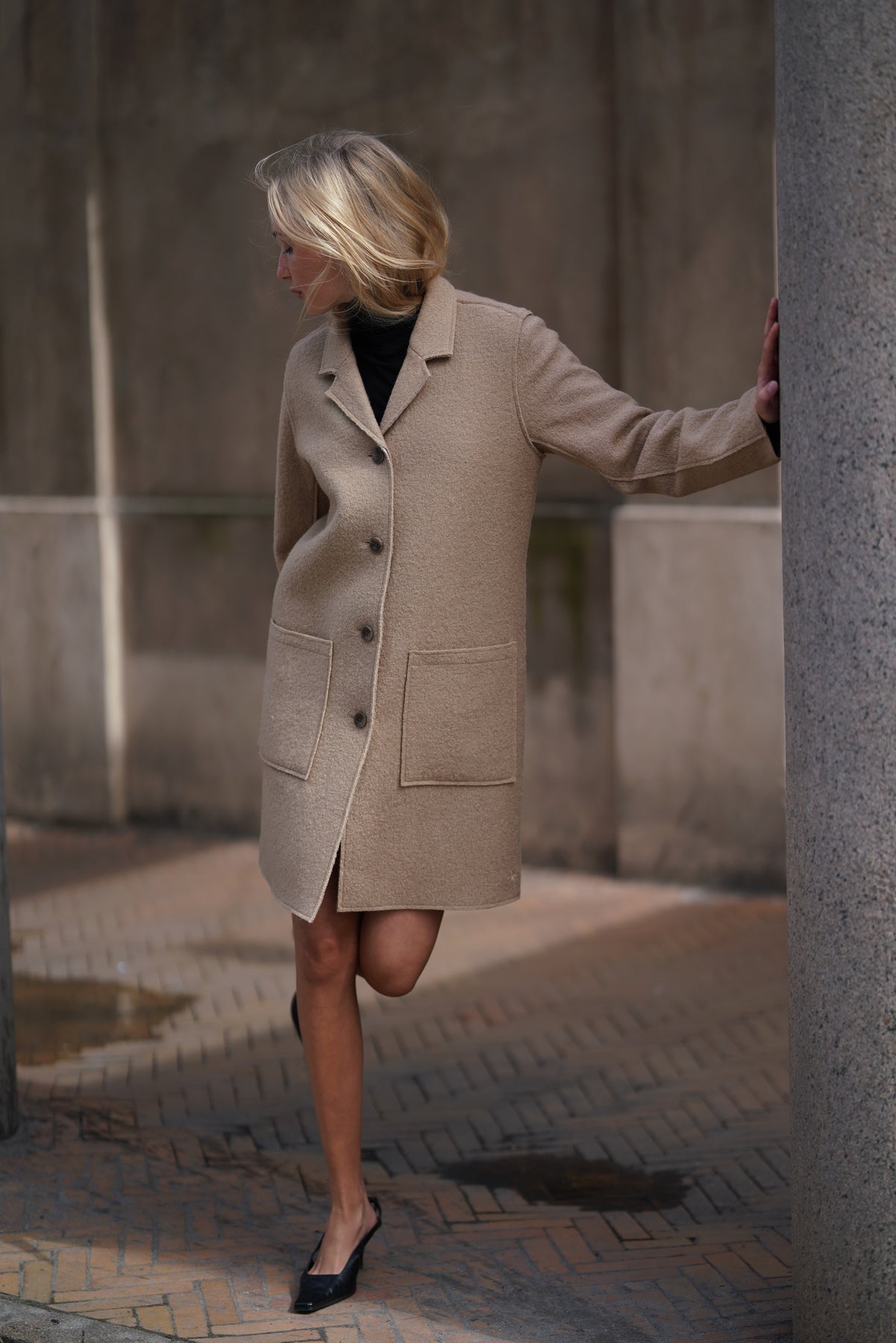 Madonna Coat - Beige