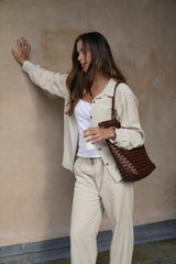 Gas Corduroy Shirt - Almond