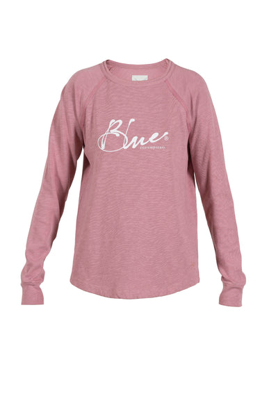 Dafne flamé LS Tee - Rose Wine