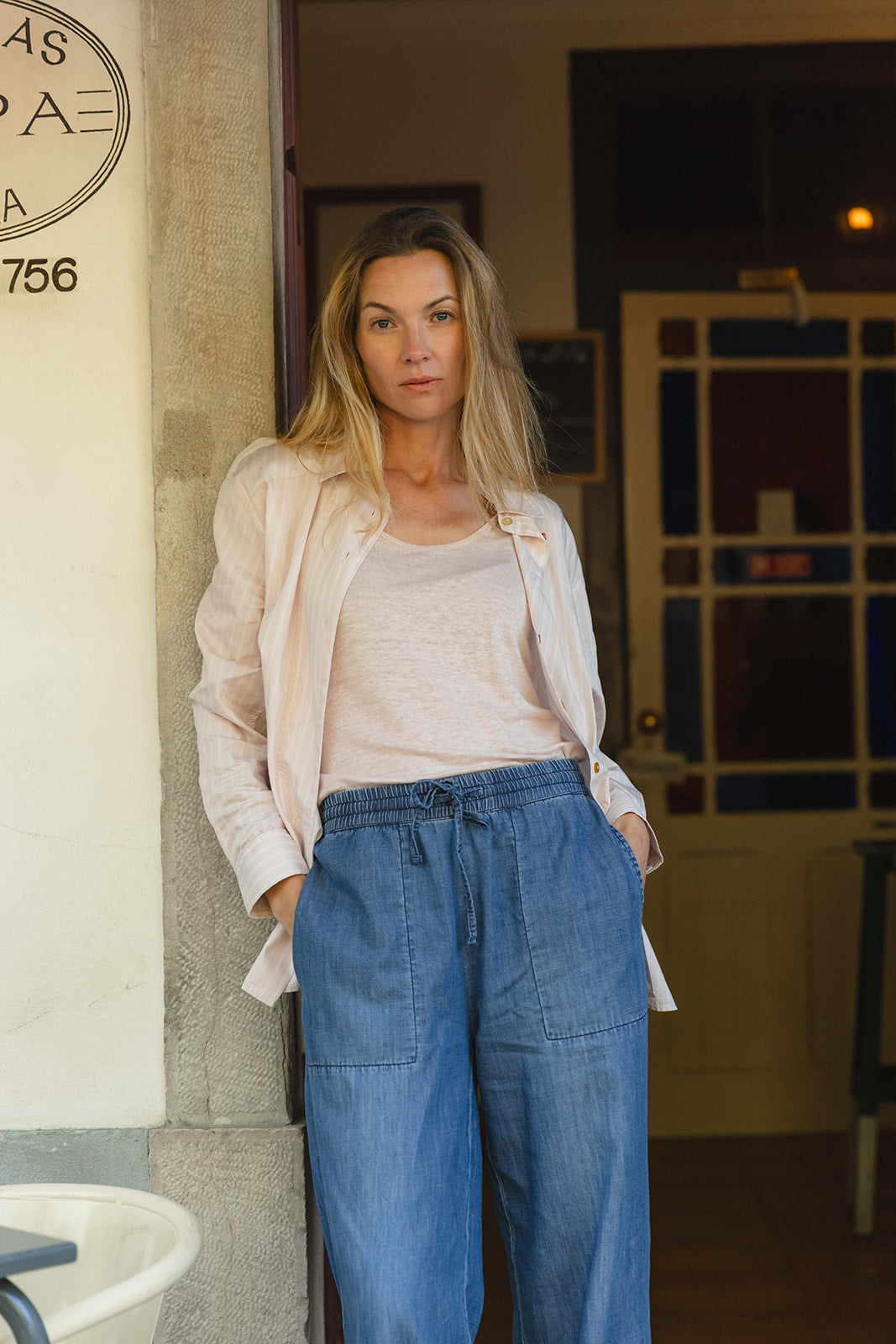 Anisette Pants - Denim Blue