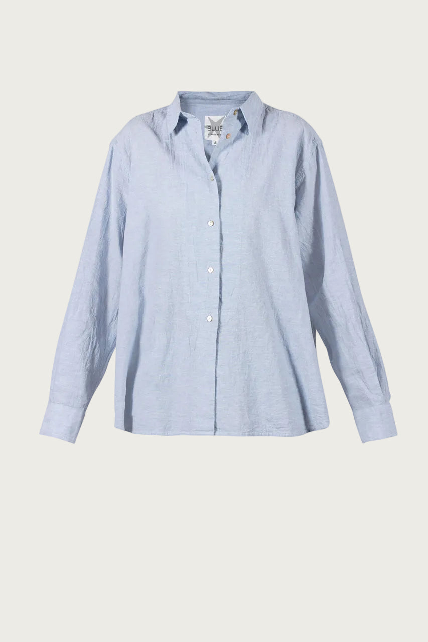 Dagfrid Shirt - Heaven Melange