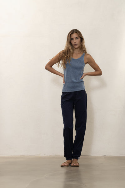 Destiny Soft Touch Pants - New Navy