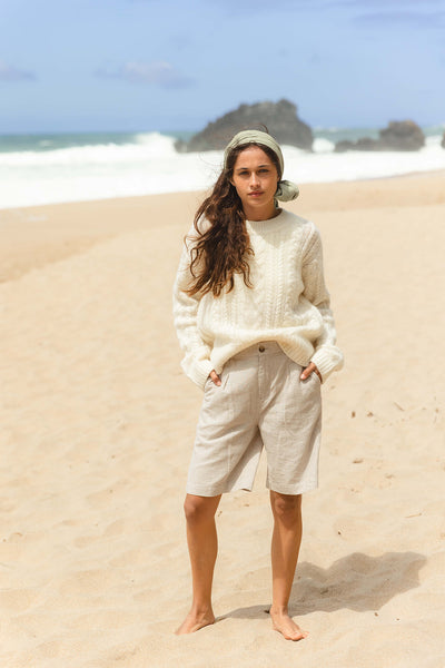 Daimi Cable Knit - Cream