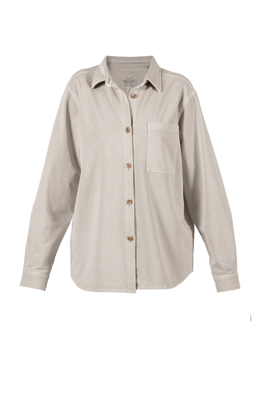 Daisy Jersey Shirt - Chalk