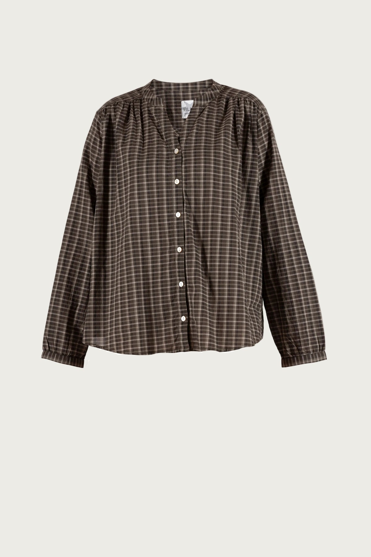 Dalene Check Shirt - Coffee Check