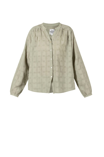 Dalene Check Shirt - Palm Green