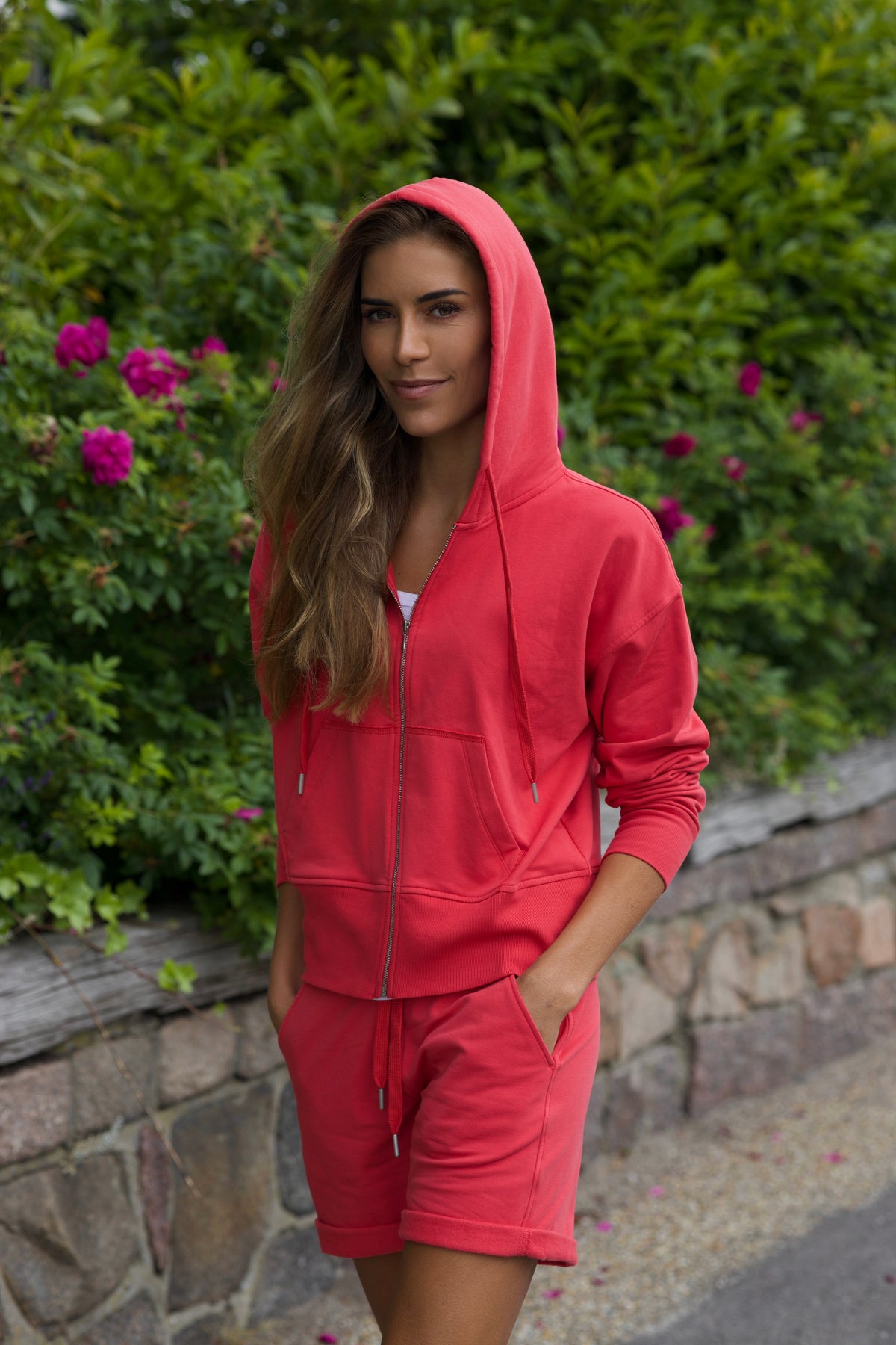 Delphine Shorts - Coral