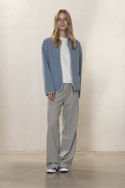 Delta Teddyfleece Jacket - Dusty Sky Blue