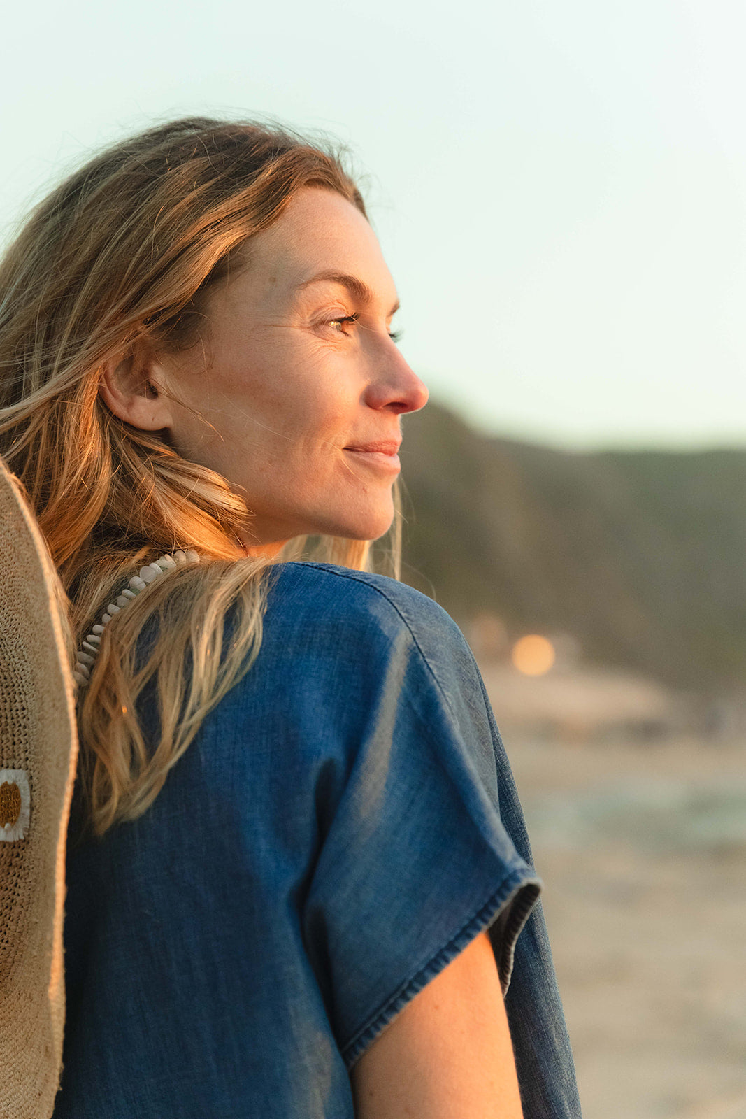 Deva Dress - Denim Blue