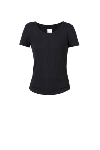 Dodo Rib Tee - Black