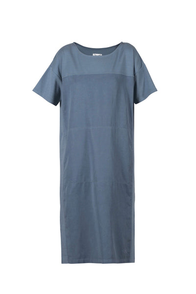 Dot Dress - Iron Blue